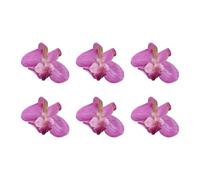 by Nature - Teste di orchidee realistiche in tessuto per migliorare la tua esperienza artigianale e l'estetica degli eventi (D)