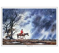 By Norman Thelwell A5 "assunzione di caccia alla volpe biglietto d' auguri con busta
