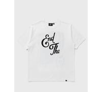 By Parra END THE LOUNGECHAIR TEE men Shortsleeves white in taglia:XL
