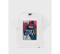 By Parra READING THE SQUARE TEE men Shortsleeves white in taglia:S