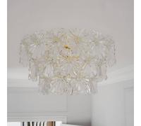 By Rydéns By Rydens plafoniera Lorraine, Ø 52 cm, trasparente By Rydéns