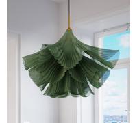 By Rydéns lampada a sospensione Juliette, verde, tulle/metallo, 75 cm, E27 By Rydéns