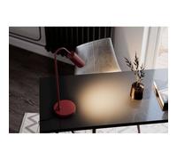 By Rydéns lampada da tavolo Curve, rosso scuro, metallo, GU10 By Rydéns