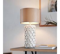 By Rydéns Lampada da tavolo Fiore, beige, ceramica, altezza 54 cm By Rydéns