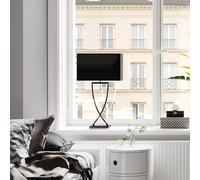 By Rydéns Lampada da tavolo Omega cromo/nero altezza 69cm By Rydéns