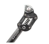 Reggisella ammortizzati bySchulz G.2 Ø 30,9mm, 350mm, nero, hard 100-130kg