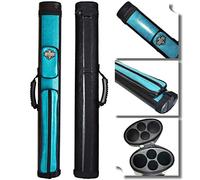 BY SPORTS Custodia Rigida Ovale per Stecca da Biliardo 2 x 2