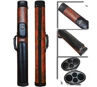 BY SPORTS Custodia rigida ovale per stecca da biliardo 2 x 2