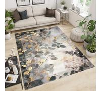 By Suardi Tappeto FOLIAGE Antiscivolo Stampa Digitale Linea Emozioni D'Artista Ideale per Soggiorno Camera (100x160cm)