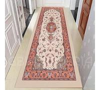 By Suardi Tappeto Passatoia Orientale TABRIZ RAJ Antiscivolo Stampa Digitale Linea Emozioni D'Oriente Ideale per Soggiorno Camera (74x350)