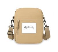 By The Way - Borsa a tracolla per cellulare, con citazione in inglese, stile art déco, mini borsa a tracolla