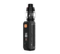 By V.aporesso Armour Ultra Kit con batteria integrata da 5500 mAh, uscita massima 100 W, box MOD con serbatoio iTank T da 6 ML, compatibile con bobina GTi Dual Mesh da 0,2 Ω/0,4 Ω, senza nicotina