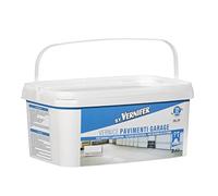 BY VERNIFER Vernice Pavimenti Garage, Vernice Monocomponente A base di Acqua, Proteggi Pavimenti, Adatta a Cemento, Calcestruzzo, Resina o Ceramica, Elevata Adesione, Altamente Resistente, 2L
