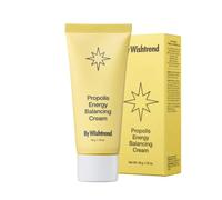 BY WISHTREND Crema riequilibrante energetica alla propoli 1,69 fl oz, 50 ml, 10% propoli, crema viso per pelle grassa, migliora la barriera cutanea, ricca di antiossidanti, idratante probiotico
