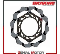 BY4127E Disco Freno Anteriore SX Braking EPTA OFF per YAMAHA YZ X 2016 > 2018