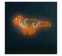 BYAMBD cartelli al neon personalizzati Insegna Al Neon Cani Alimentata Tramite USB, Luci Al Neon Animali Domestici Per Cani Luminosità Regolabile Adatta Per Insegne Decorazioni Negozi Animali(B,35cm)