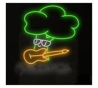 BYAMBD cartelli al neon personalizzati Insegna Al Neon Rockstar Decorazione Da Parete Luce A Alimentata Tramite USB Studio Musicale Rock Bar Club Lampade Decorative 38cm
