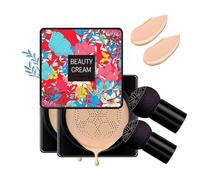 Byandbyair Makeup, Indicativet Makeup, 2024 New CC Cream Face Make Up, Waterproof Oil Control Long-Lasting Moisturizing Face Concealer Cream Foundation (Natural+Natural)