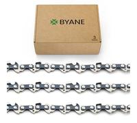 BYANE Catena per motosega (35,6 cm 3/8LP .050 '' 52DL, confezione da 3)