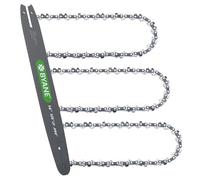 BYANE Combinazione barra e catena da 35,6 cm, passo LP da 3/8", calibro 50", 50 maglie di trasmissione per STIHL, MCCULLOCH, REMINGTON e altro (3 catene + 1 bar).