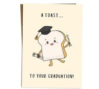 BYANIKA Biglietto di auguri per laurea, scritta "Congratulations On Your Degree | You've Graduated Class of 2024 | You Did It Well Done Proud Of You | For Daughter Son Granddaughter Grandson