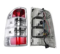 BYBEST Fanale Posteriore per Ford Ranger Pickup Ute 2008-2011, Fanali Posteriori Luci Stop Luce Freno Fari Lampada Sinistro Destro,with Bulb and Harness- Left