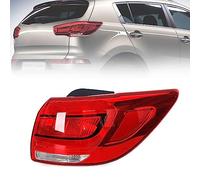 BYBEST Fanale Posteriore per Kia Sportage R 2014 2015 2016 2017, Fanali Posteriori Luci Stop Luce Freno Fari Lampada Sinistro Destro, Right- Outside