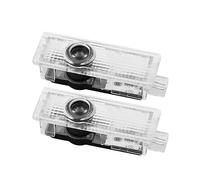BYBEST Luce di Benvenuto per portiera Auto 2 Pezzi, per BMW X3 Series F25 2011-2017 Luci Laterali proiettore di Luce Logo per portiera dell'auto