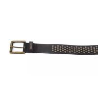 BYBLOS "Black Cowhide Women Belt" - S