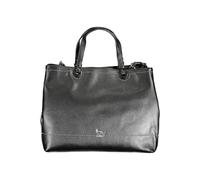 BYBLOS Black Polyurethane Women Handbag