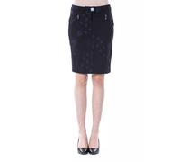 BYBLOS Blue Cotton Women Skirt - IT42|M