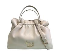 Byblos Borsa a Mano Piccola Avorio con Arriccio e Tracolla da Donna