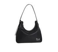 Byblos Borsa Donna Linea Zest - Borsa a Tracolla Elegante Nero in Ecopelle, Design Moderno e Compatto per Uso Quotidiano e Tempo Libero