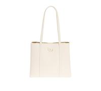 Byblos Borsa Donna Modello Freedom - Borsa a Tracolla Elegante in Ecopelle, Design Moderno e Capiente per Uso Quotidiano e Tempo Libero Biancoc