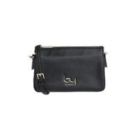 Byblos Borsa Tracollina Donna Patta in Pelle Saffiano - Borsa a Spalla Elegante con Chiusura Magnetica, Compatta e Pratica per Uso Quotidiano (Nero)
