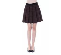 BYBLOS Brown Cotton Women Skirt - IT42|M