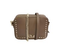 Byblos By Borsa a Tracolla Donna in Ecopelle Tortora con Borchie e Catena