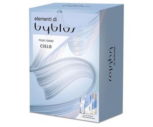 BYBLOS CIELO COFANETTO REGALO con PROFUMO EDT 120ML E DEODORANTE CORPO 150ML