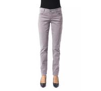 BYBLOS Gray Cotton Women's Pant - W31