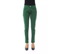 BYBLOS Green Cotton Women Pants - W24