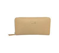 Byblos PORTAFOGLI DONNA CON 4 divisori CHIUSO da ZIP 14 CREDIT CARD 98B155 (Beige)