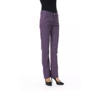 BYBLOS Purple Cotton Women Pant - W30