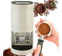 ByBoDi Macchina Professionale per caffè in Polvere, pressino Automatico per Espresso da 58 mm, 1-3 cicli di pressatura, Pressione da 5 a 30 kg, per caffetterie e Uso Domestico. White-Threaded