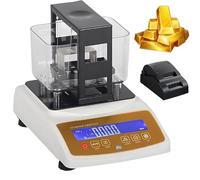 ByBoDi Misuratore di densità dell'oro elettronico Digitale, con Stampante, Tester elettronico Digitale Combinato per la purezza dell'oro in Metalli preziosi, Utilizza Un metodo Non distruttivo 200K