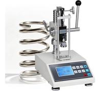 ByBoDi Strumenti per Test di trazione e Compressione con dinamometro, Macchina Intelligente per Test di Molle da 500 N, Tester Digitale per Molle di Tensione, con Display LCD, 3 modalità 10N