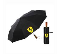 BYCCRZ Auto Ombrelli da Pioggia per Ferrari 308 GTB/GTS, Pioggia Ombrello Antivento Ombrello da Viaggio Protezione UV Ombrello Parasole Accessori