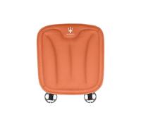 BYCCRZ Ergonomico Cuscino con Base Antiscivolo per Maserati Grecale 2023 2024 2025, Scrivania Studio/Gaming/Smart Working Cuscino Anatomico,1 Front Row-D Orange