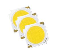 BYCIFRLG 10pcs 10W 20W 30W 40W 50W 10pcs LED COB LED Light-Emitting Diode Bead DC30-33V 19 * 19mm for Spotlight Downlight Light(White 6000K,40W 1200mA)