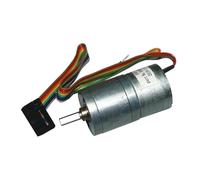 BYCIFRLG 25GA-310 25mm 310 Gear Electronic Starter DC 5V-12V 16RPM-41RPM Full Metal Gearbox Reduction Geared Electronic Starter DIY Robot Smart Car