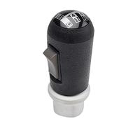 BYCUFF Pomello del cambio a 6 velocità + R + C auto nero ABS 100% per Scania 3/4 serie A